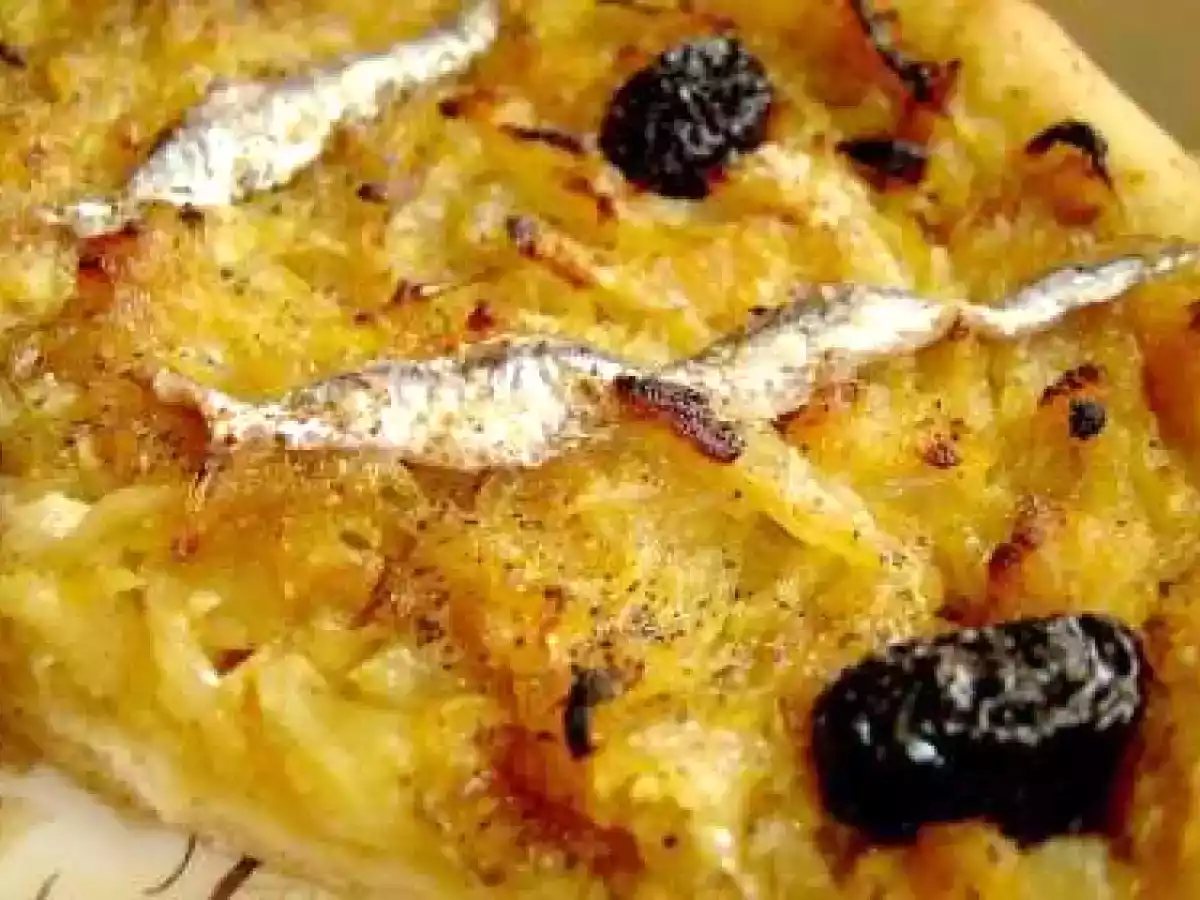 Pissaladière aux pommes