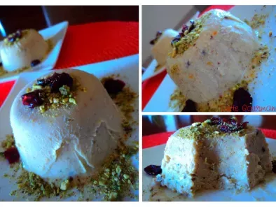 Pista Kulfi ou Crème glacée indienne cardamome, safran et pistaches