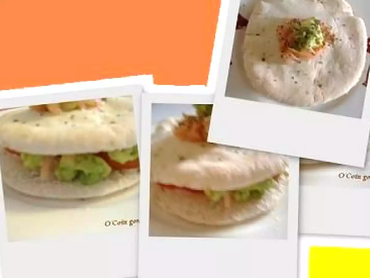 Pita Saumon fumé - Avocat