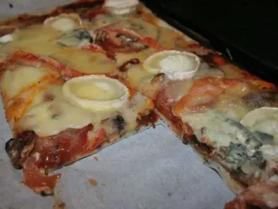 Pizza 4 fromages ! un basique ? oui mais presque !