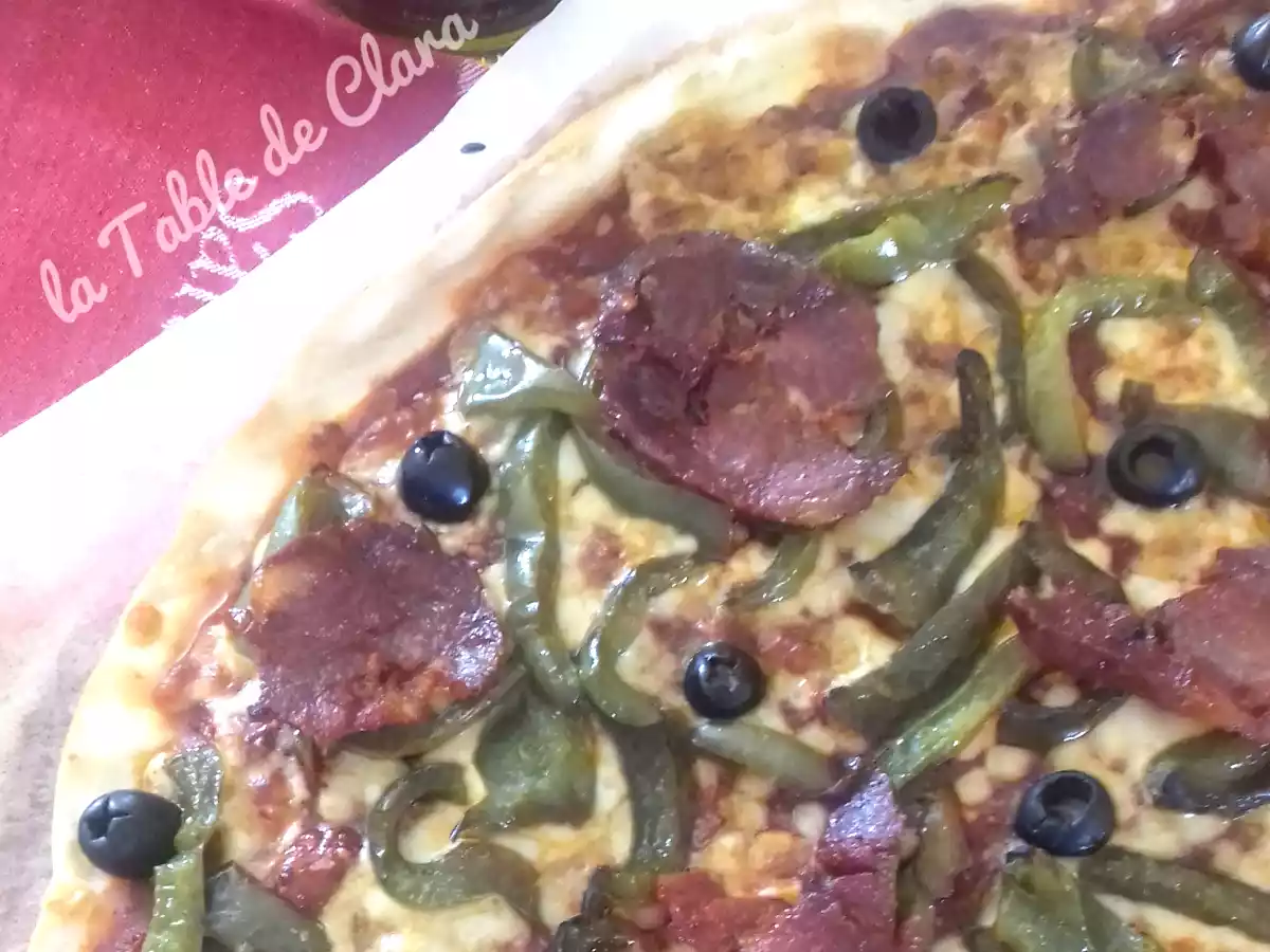 Pizza à l'espagnole