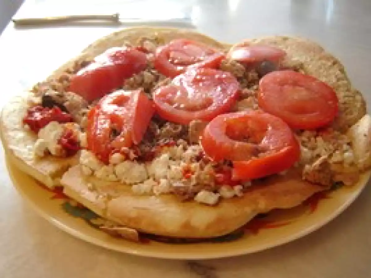 Pizza à la poêle... quand l'Italie sonne à la porte des sans four !