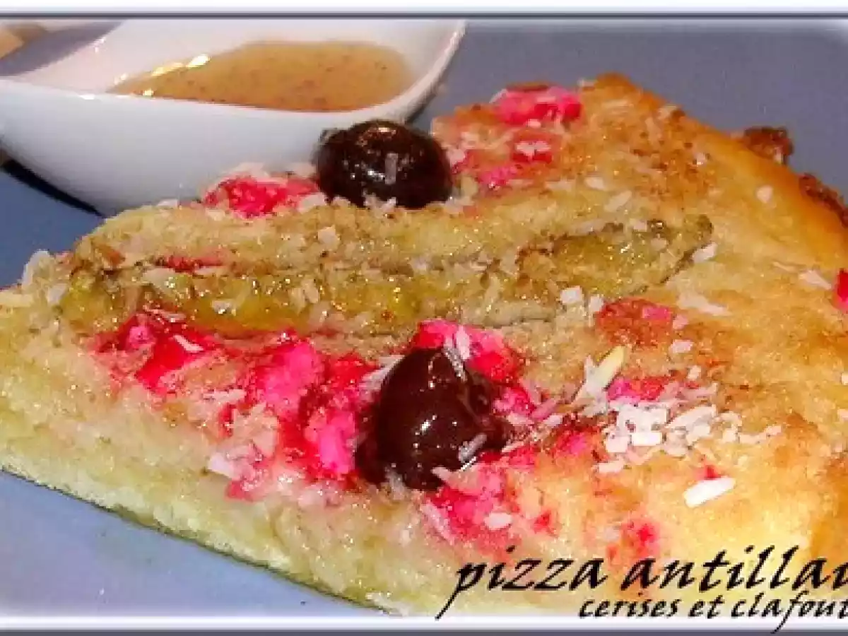 PIZZA ANTILLAISE ET SA SAUCE PIQUANTE (QUAND LE SUCRE DEVIENT SALE ET VICE VERSA ) - photo 3