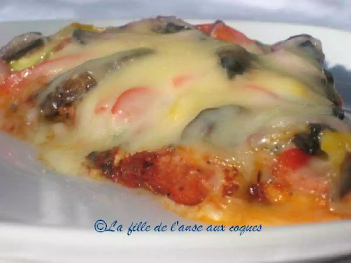 PIZZA AU CHORIZO ET AUX CHAMPIGNONS PORTABELLO - photo 3