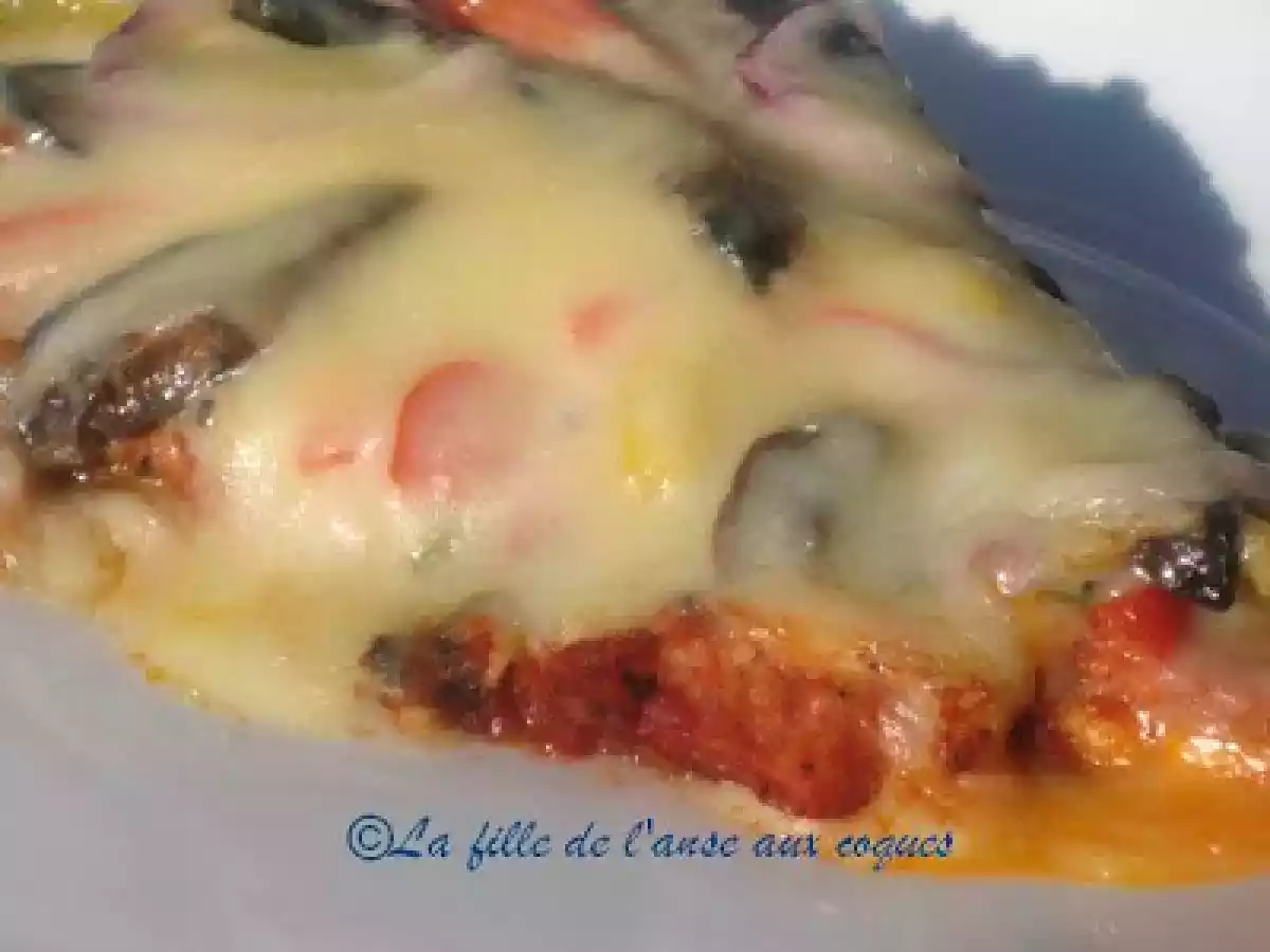 PIZZA AU CHORIZO ET AUX CHAMPIGNONS PORTABELLO - photo 4