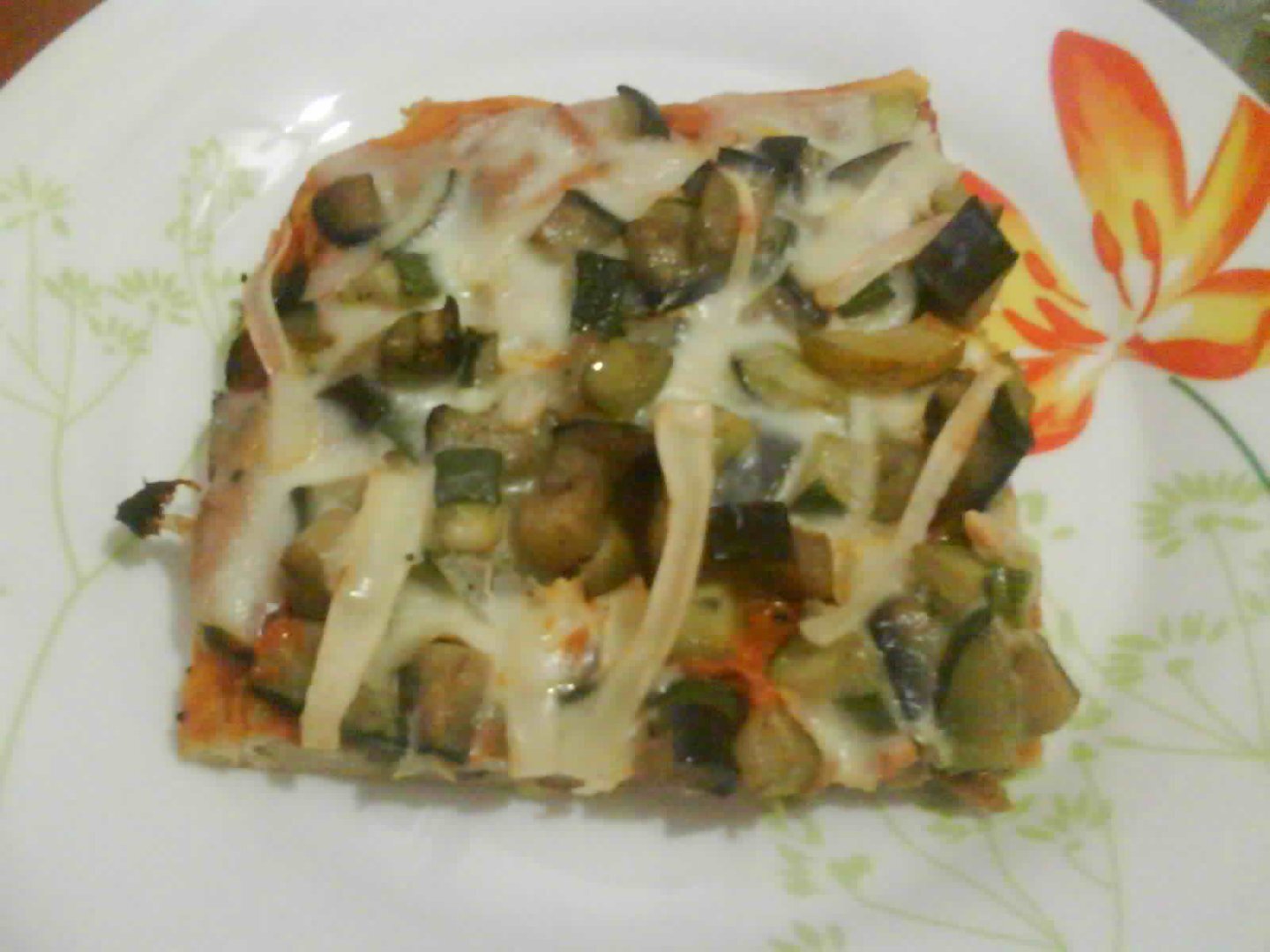 Pizza au légumes et surimi Recette Ptitchef