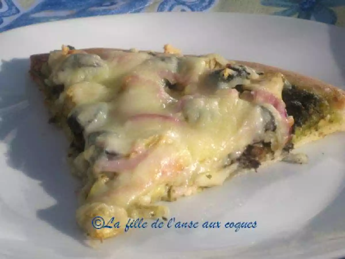 PIZZA AU PESTO ET AUX ESCARGOTS - photo 3