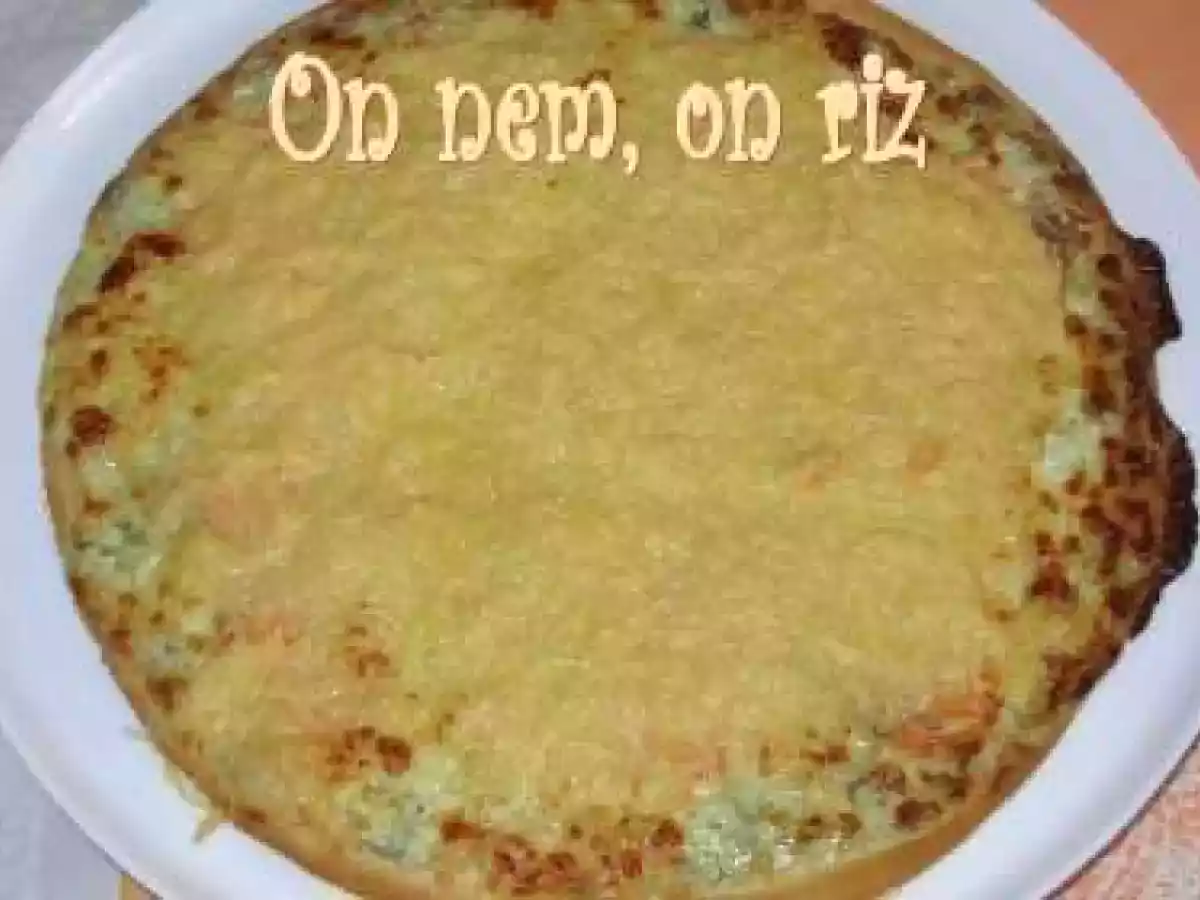 Pizza au saumon et à l'oseille