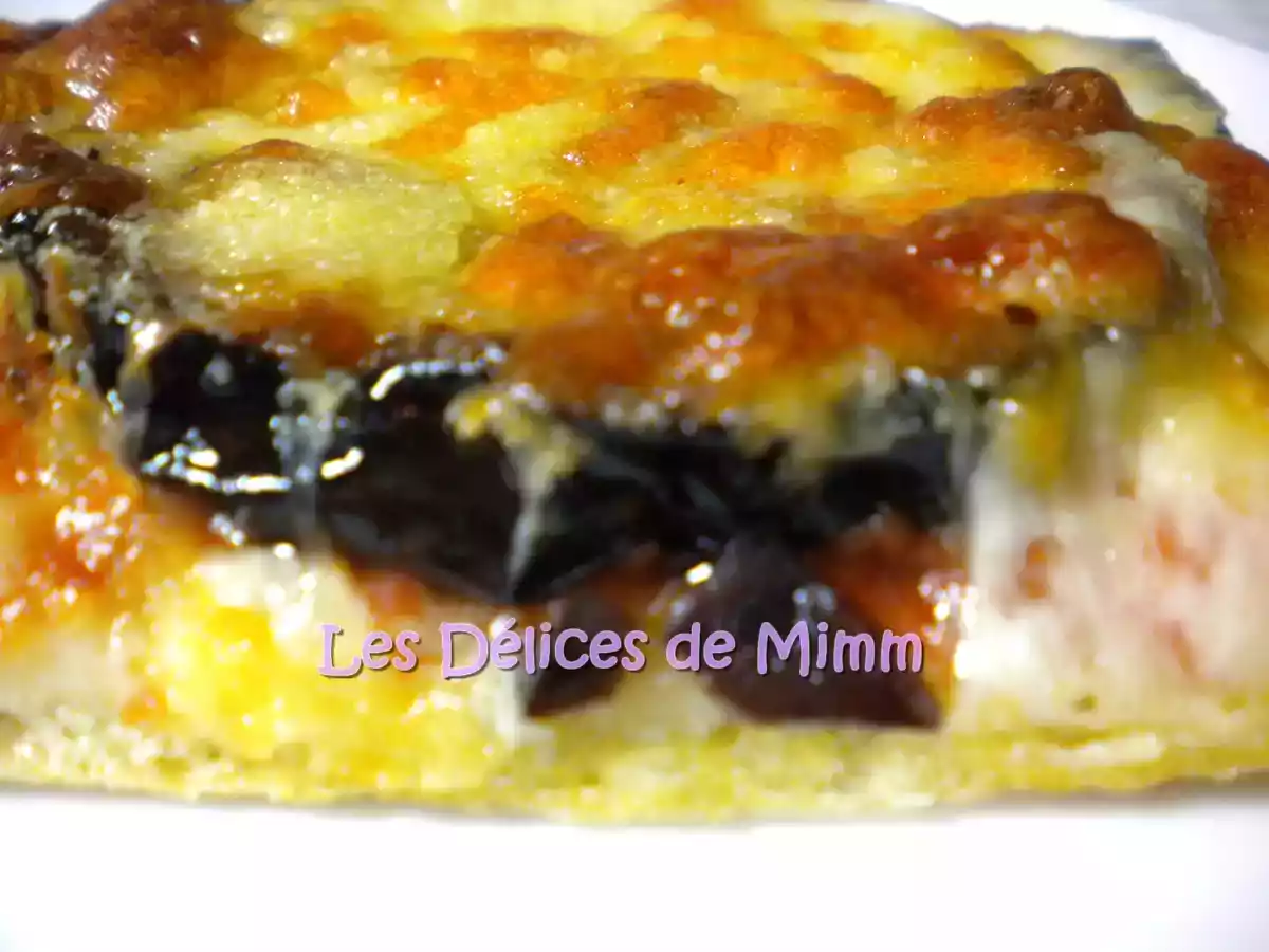 Pizza aux aubergines - photo 3