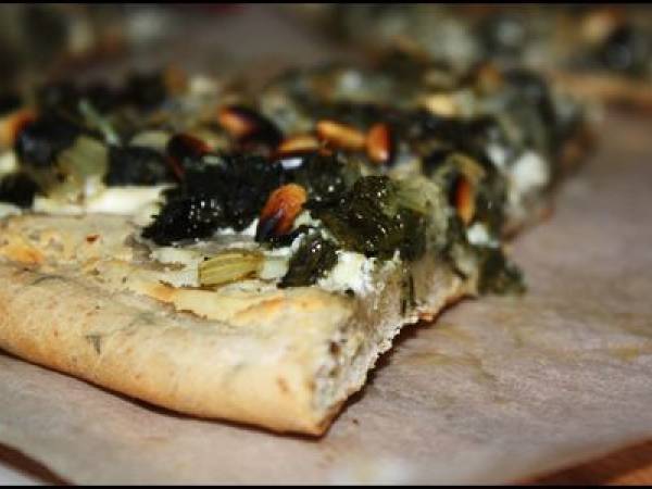 Pizza aux blettes, ricotta et gorgonzola - photo 2