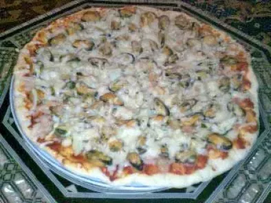 Pizza aux fruits de mer