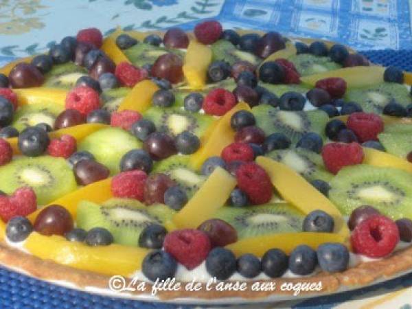 PIZZA AUX FRUITS FRAIS