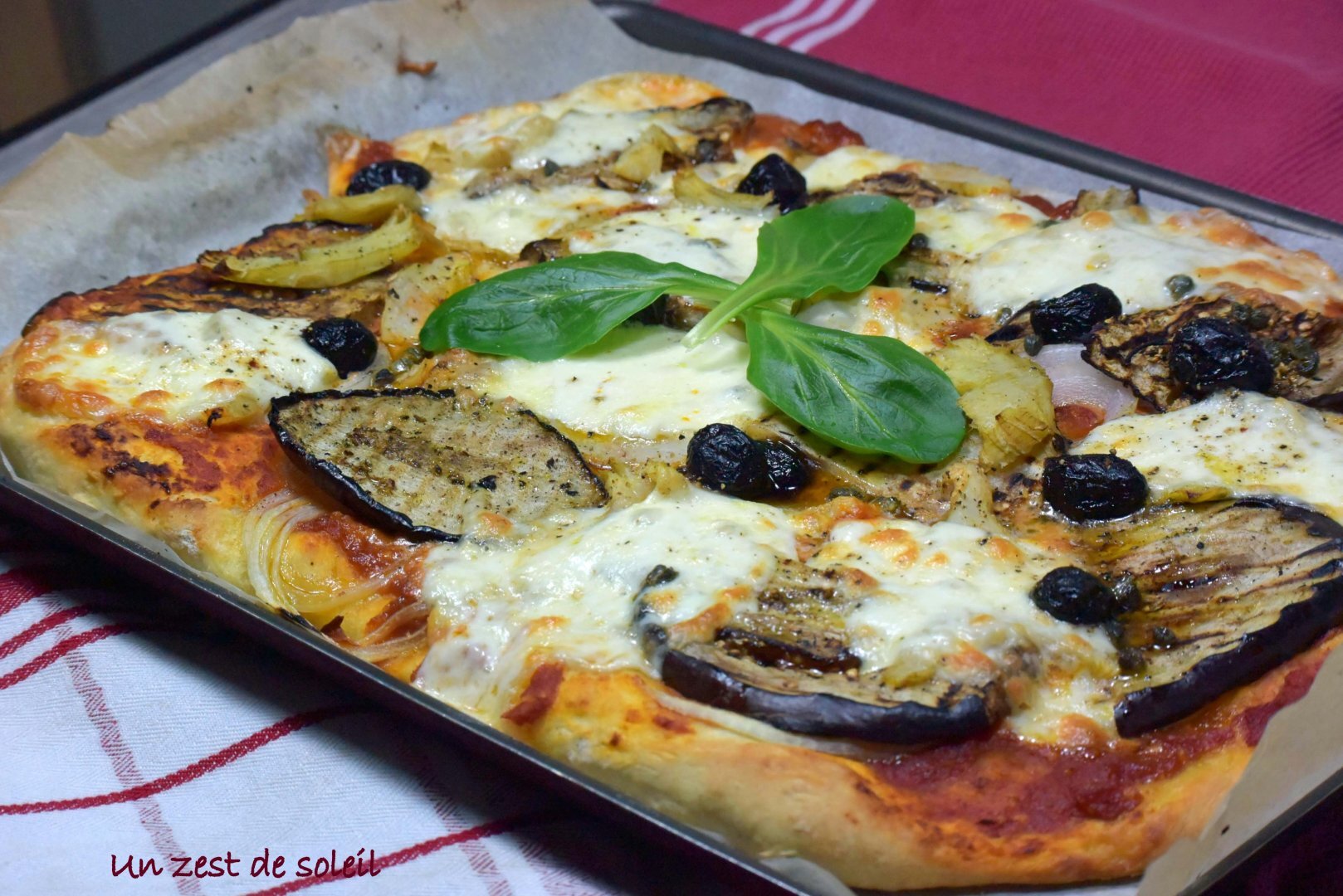 Pizza aux légumes de saison Recette Ptitchef