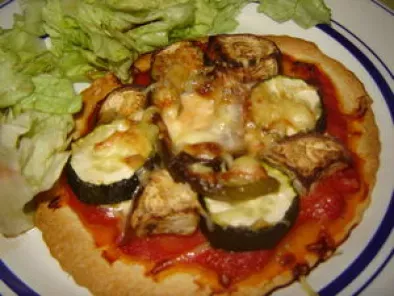Pizza aux légumes express