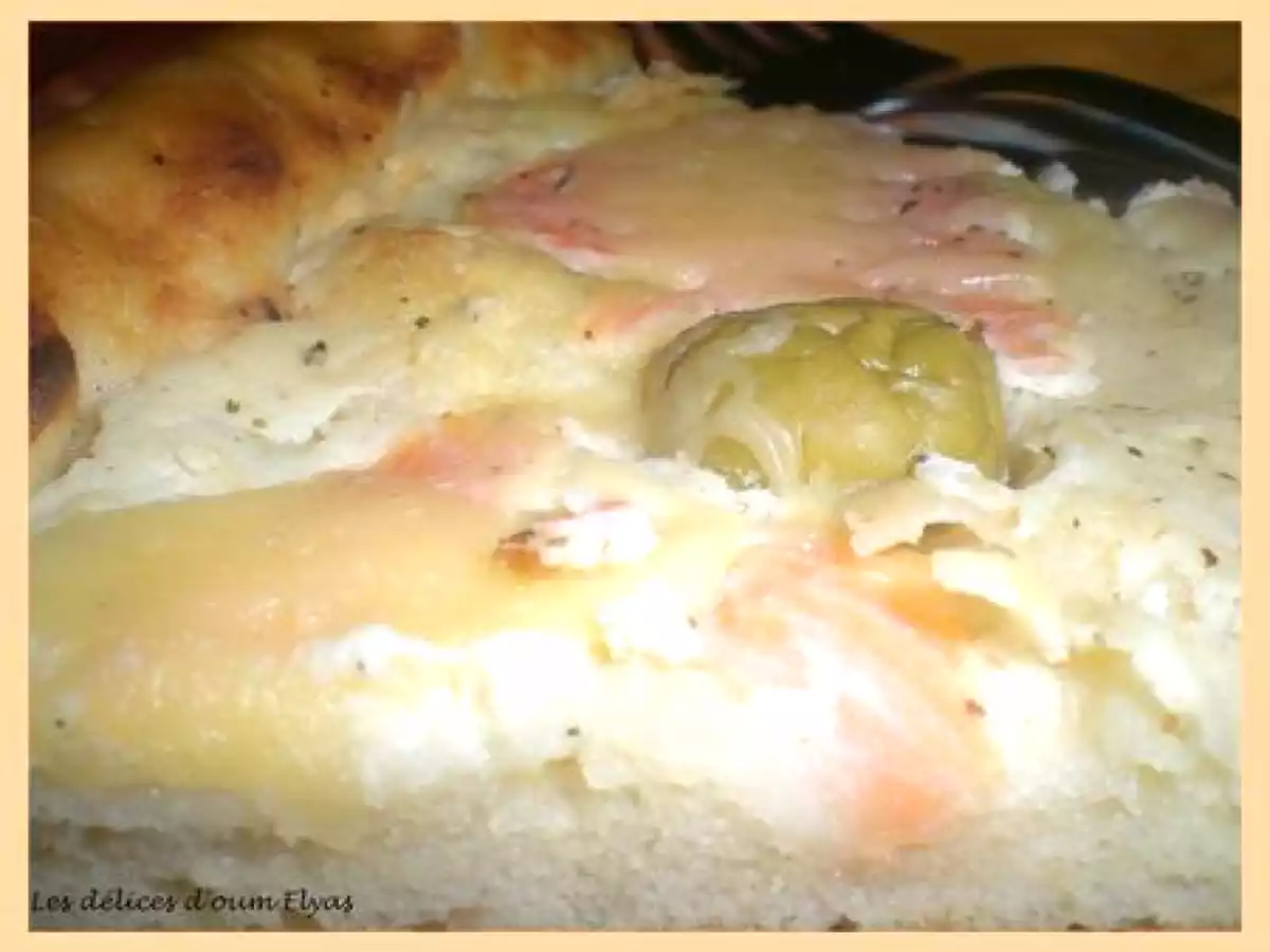 Pizza blanche au saumon fumé - photo 4