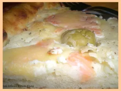 Pizza blanche au saumon fumé - photo 4