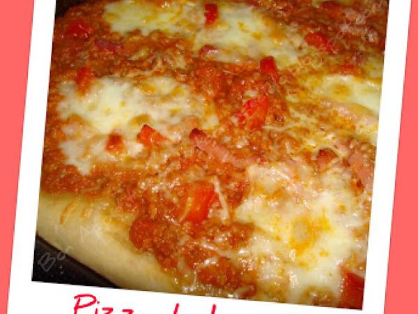 Pizza bolognaise - Pizza boloñesa