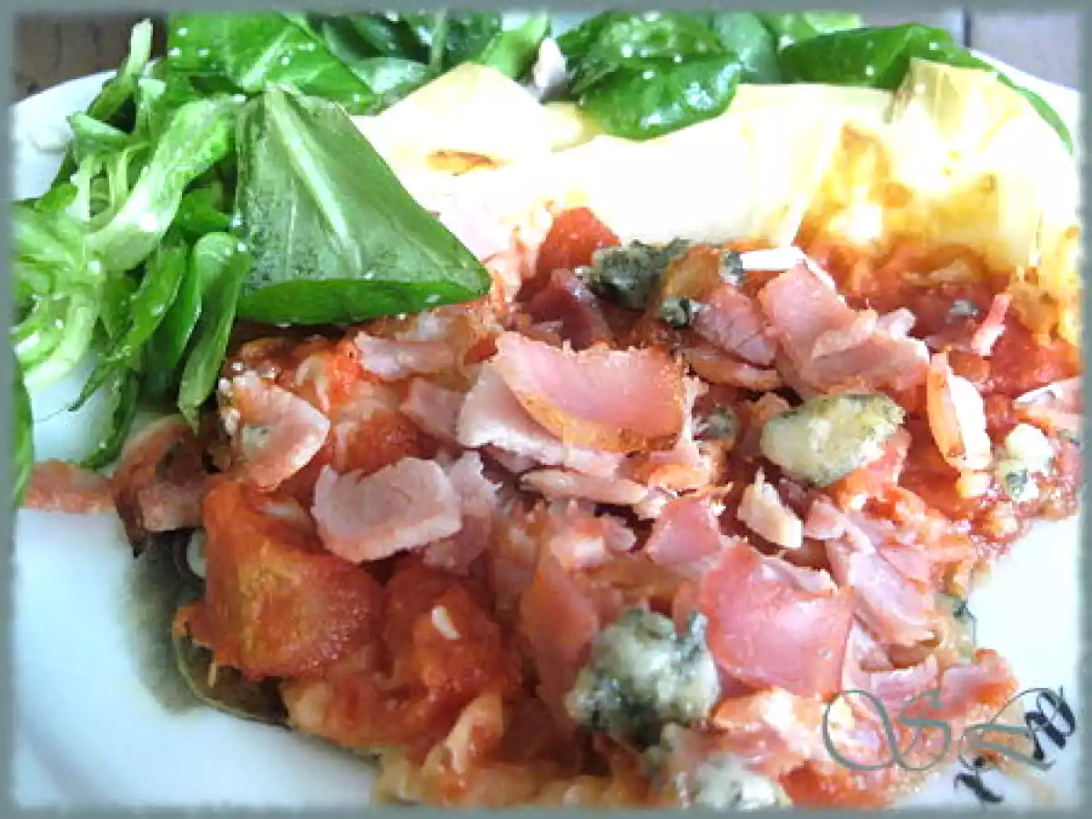 Pizza brick au roquefort - photo 2