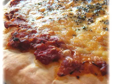 Pizza campagnola aux quatre fromages