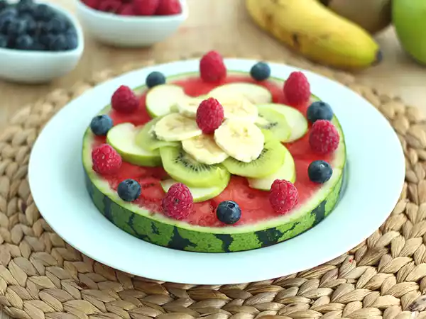 Pizza de pastèque