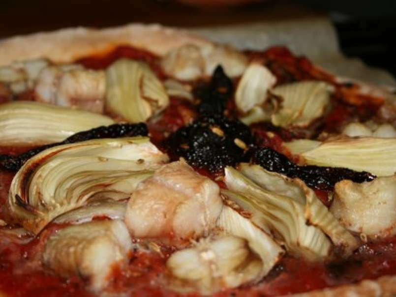 Pizza fenouil-lotte, photo 1