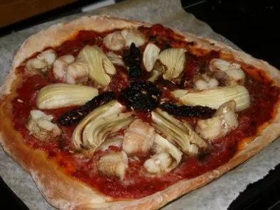 Pizza fenouil-lotte, photo 2