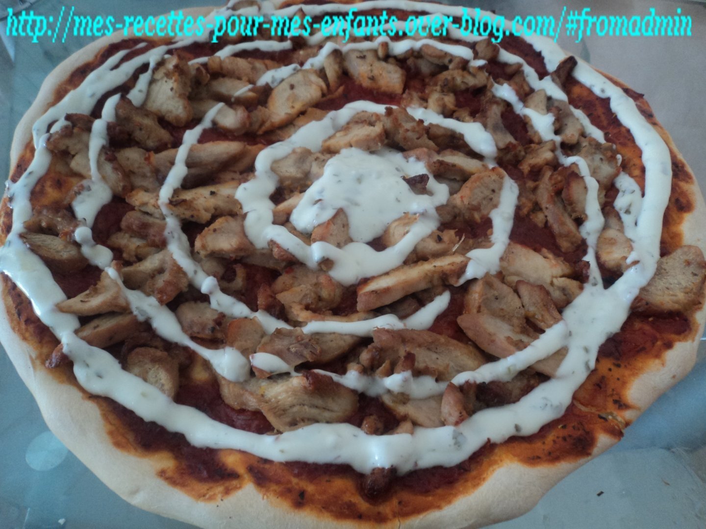 Pizza orientale au kebab Recette Ptitchef