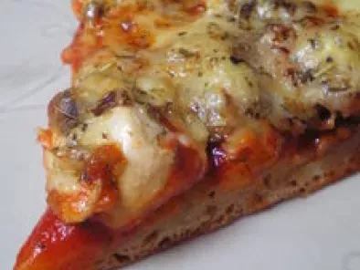 Pizza Poulet/Champignons et Chorizo