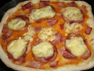 Pizza savoyarde (raclette)