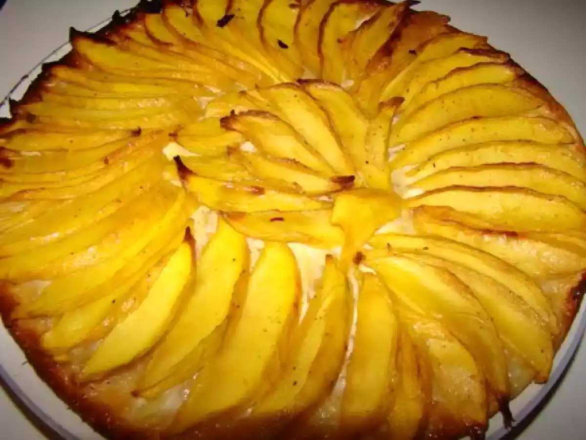 PIZZA SUCREE A LA MANGUE ET SMOOTHIE A L'ORANGE