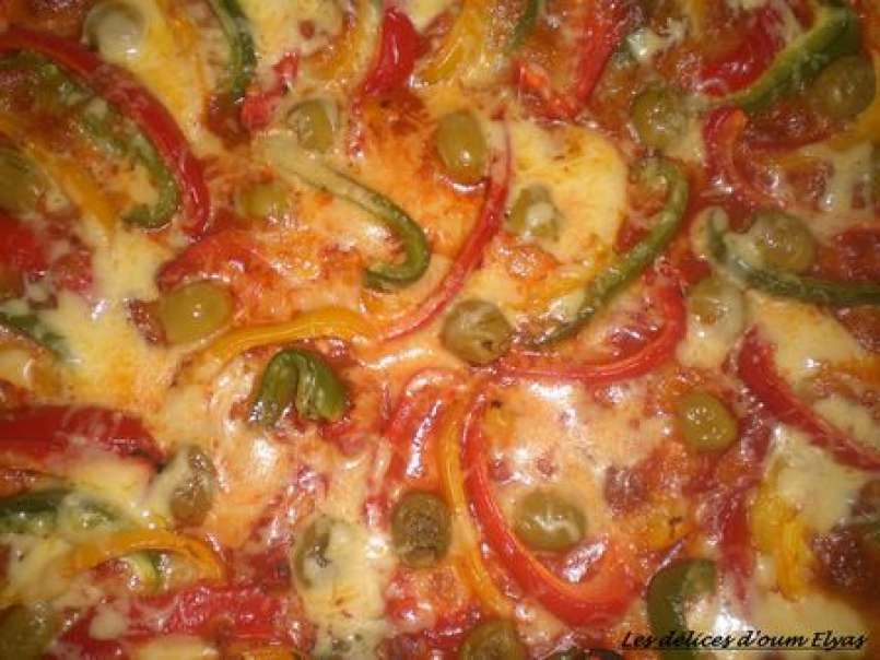 Pizza végétarienne aux milles couleurs - photo 4