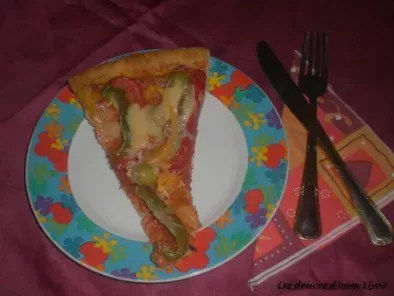 Pizza végétarienne aux milles couleurs - photo 3