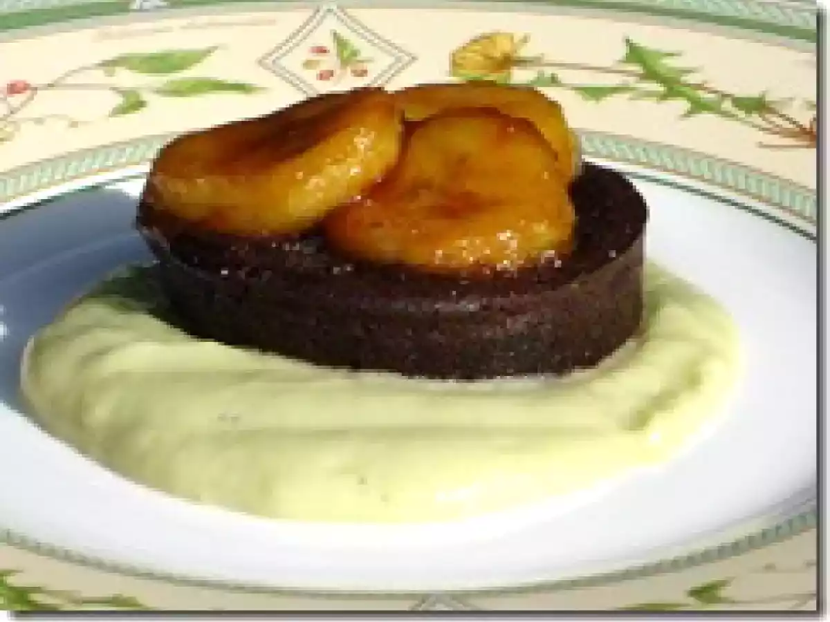 Plaisir au Chocolat, Crème d'Avocat aux Agrumes et Bananes Caramélisées