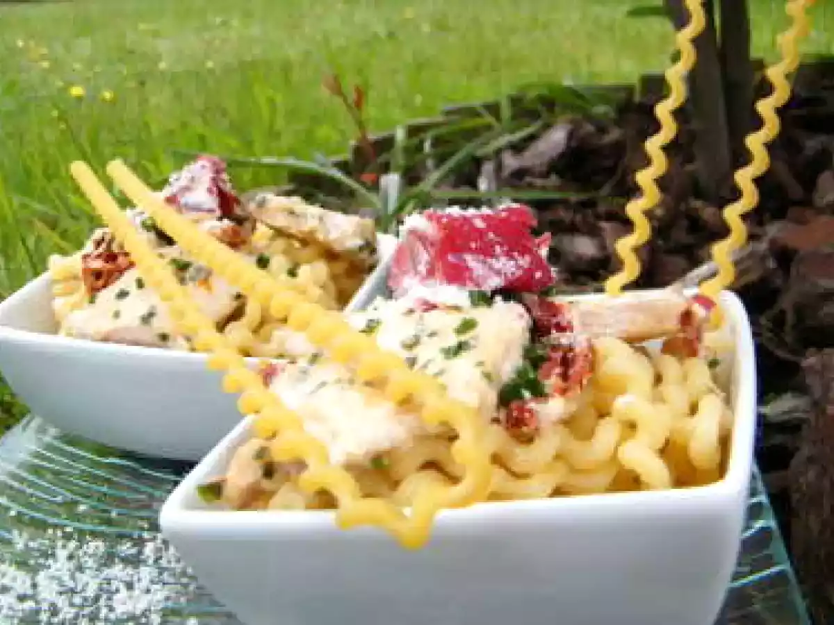 Plat de pates rapide et savoureux ..