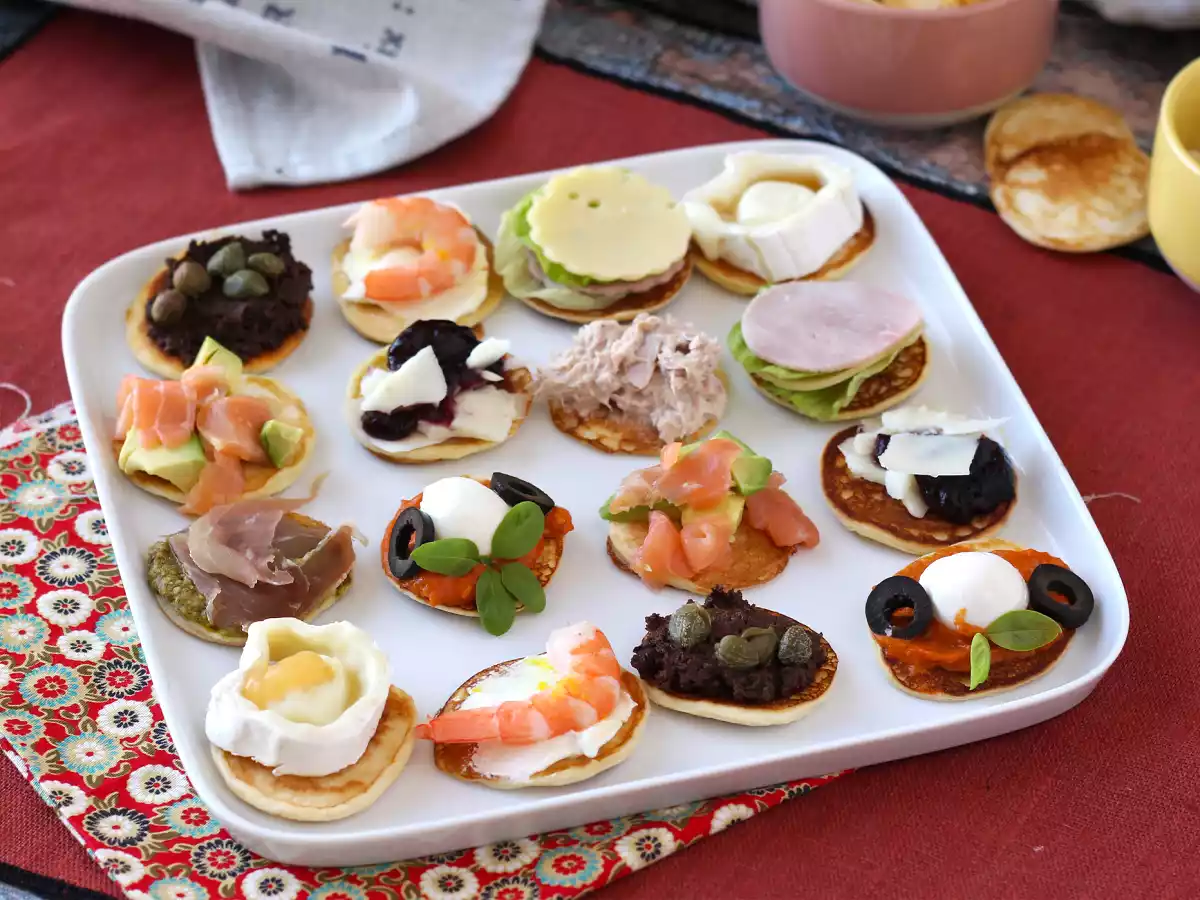 Plateau de blinis garnis, l'apéritif varié et parfait pour les fêtes - photo 3