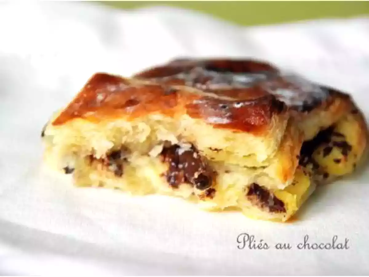 Pliés au chocolat pour un petit déjeuner gourmand. - photo 2