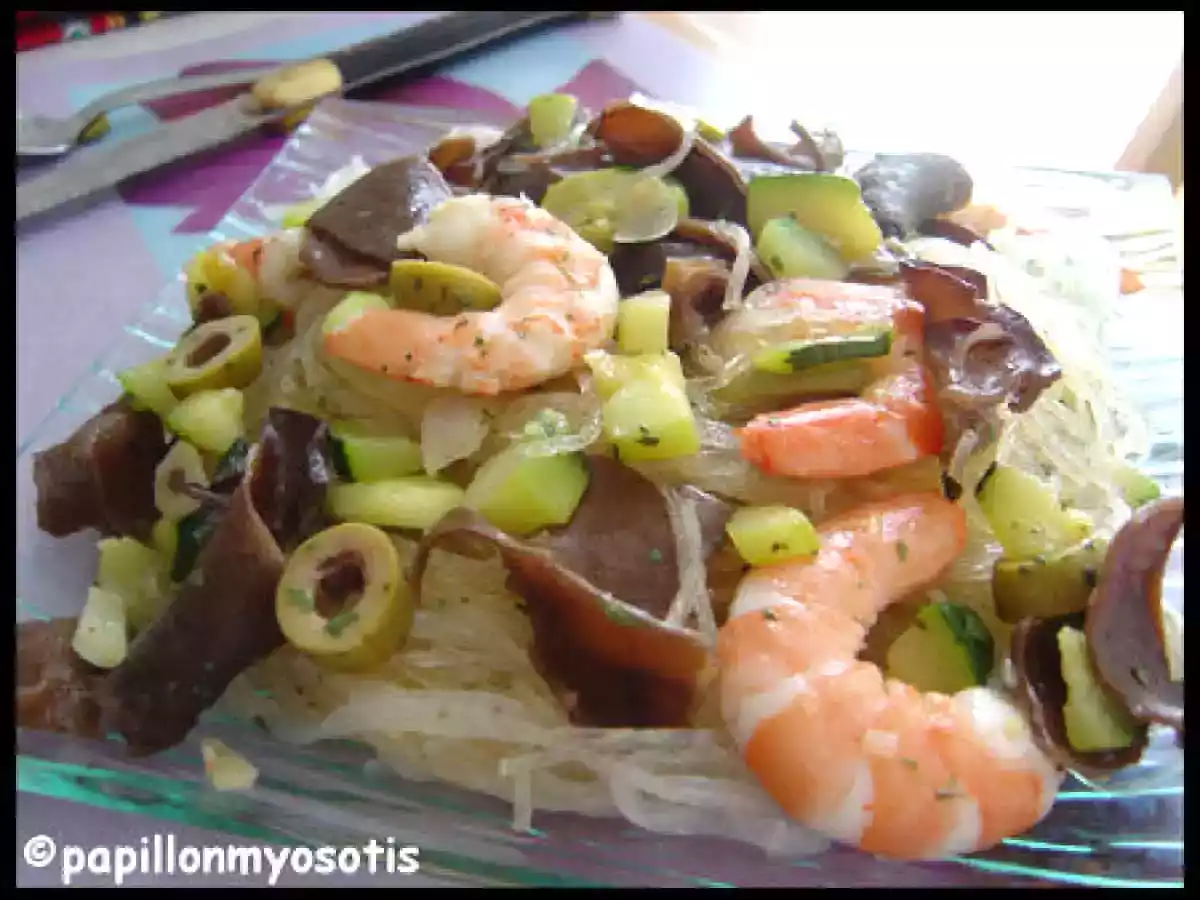 POELEE ASIATIQUE AUX CREVETTES