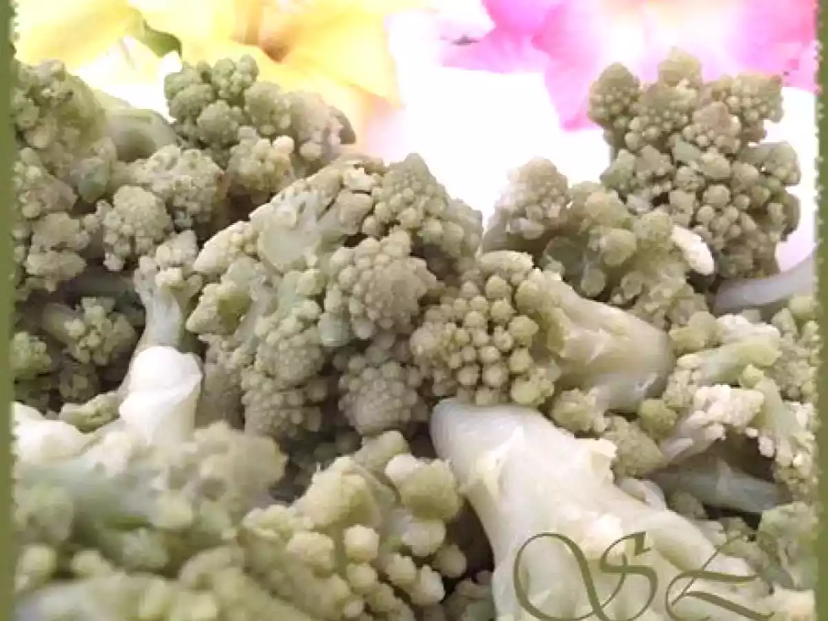 Poelée campagnarde de chou Romanesco