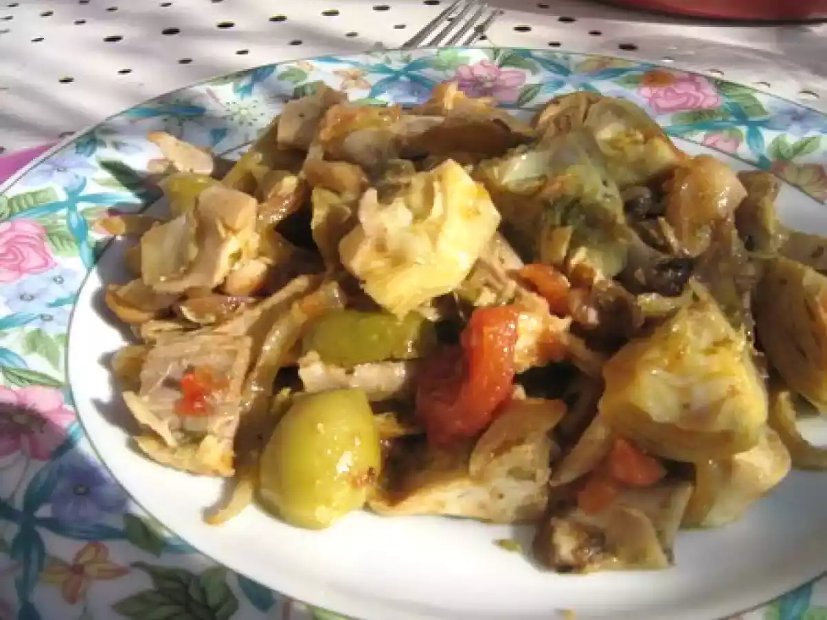 Poêlée d'artichauts violets - photo 2