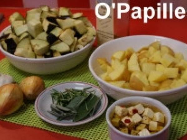 Poêlée d'aubergines et pommes de terre nouvelles Ditta - photo 2