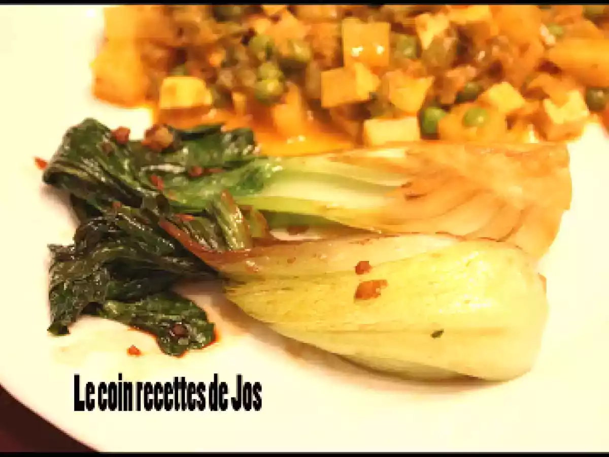 POÊLÉE DE BOK CHOY AU GINGEMBRE
