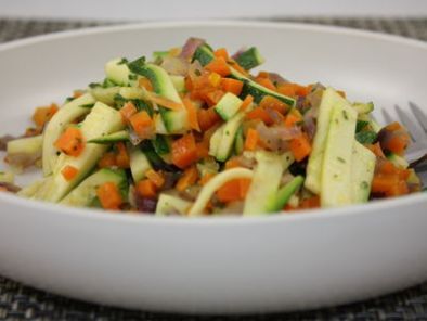 Poêlée de courgettes et carottes