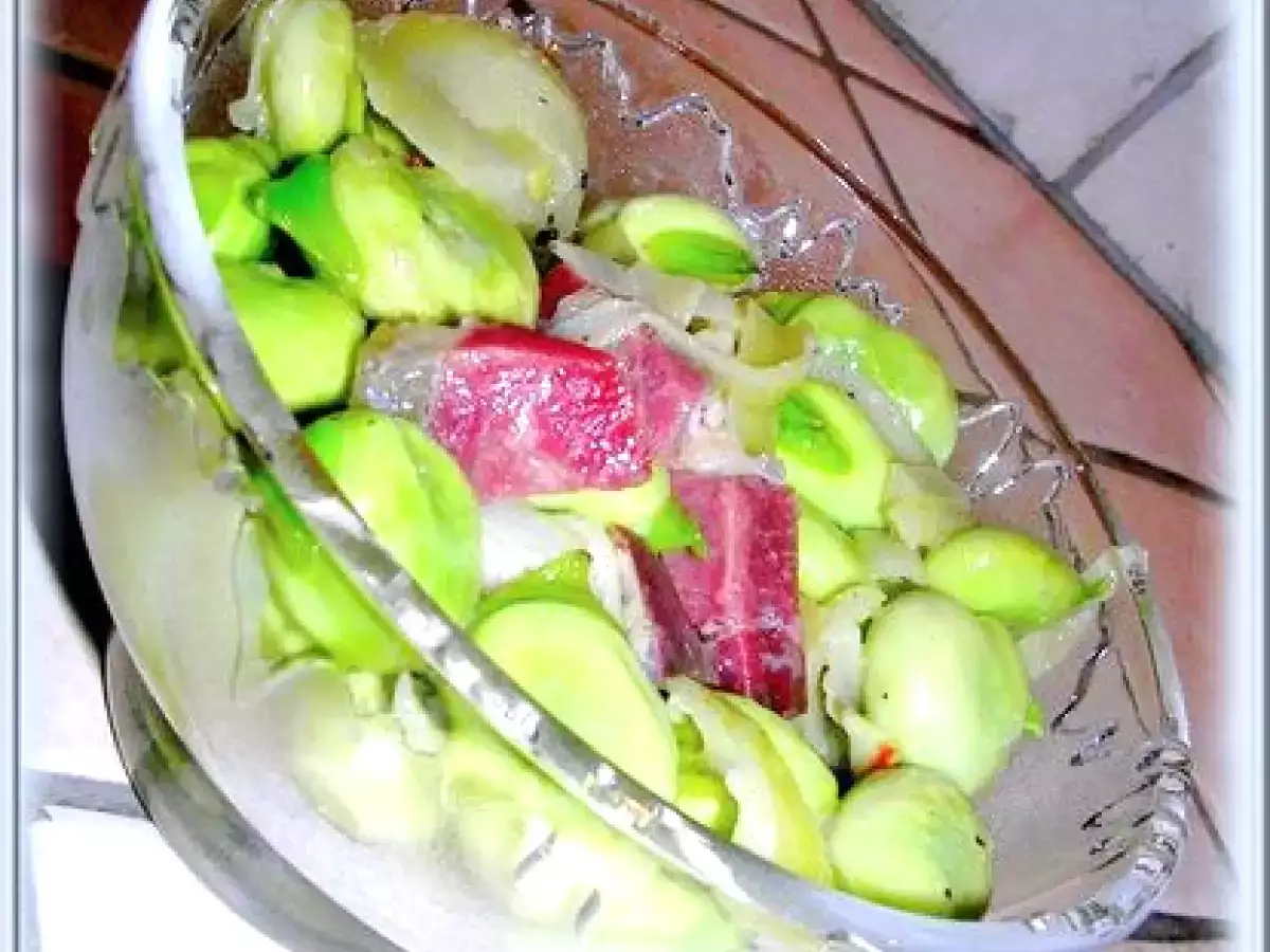 POELEE DE FEVES AU MAGRET DE CANARD SECHE - photo 2