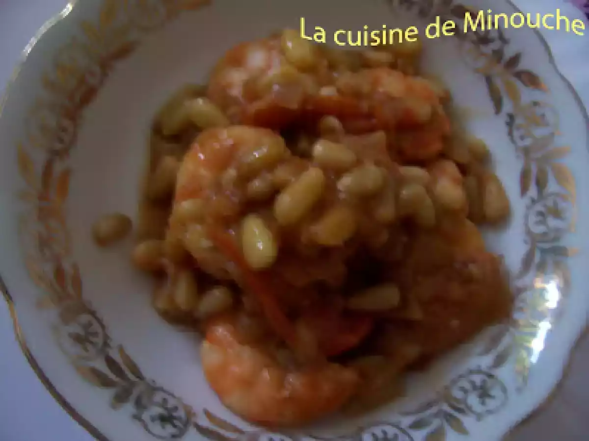 Poêlée de gambas