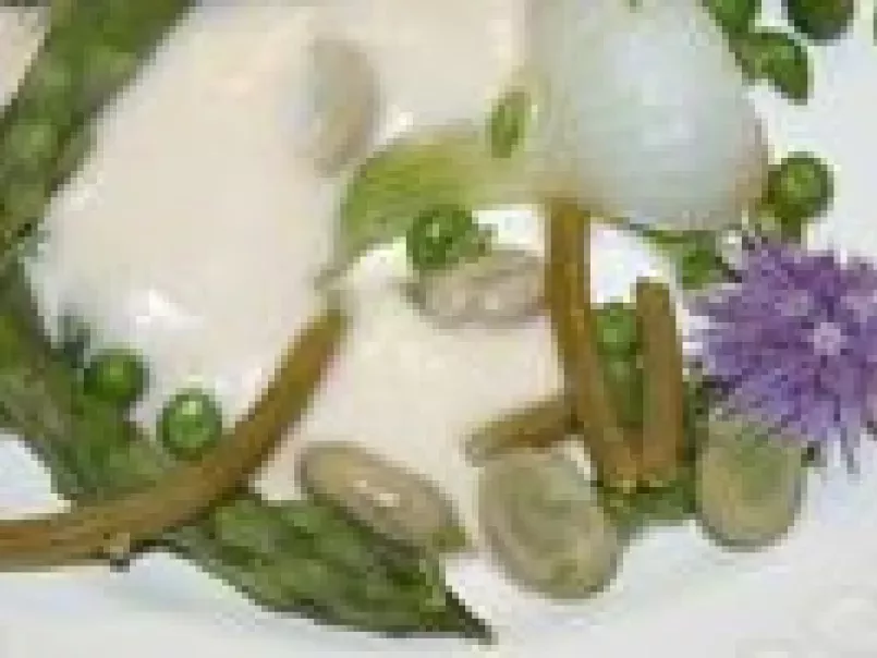 Poêlée de légumes verts croquants, écume de beurre blanc, photo 2