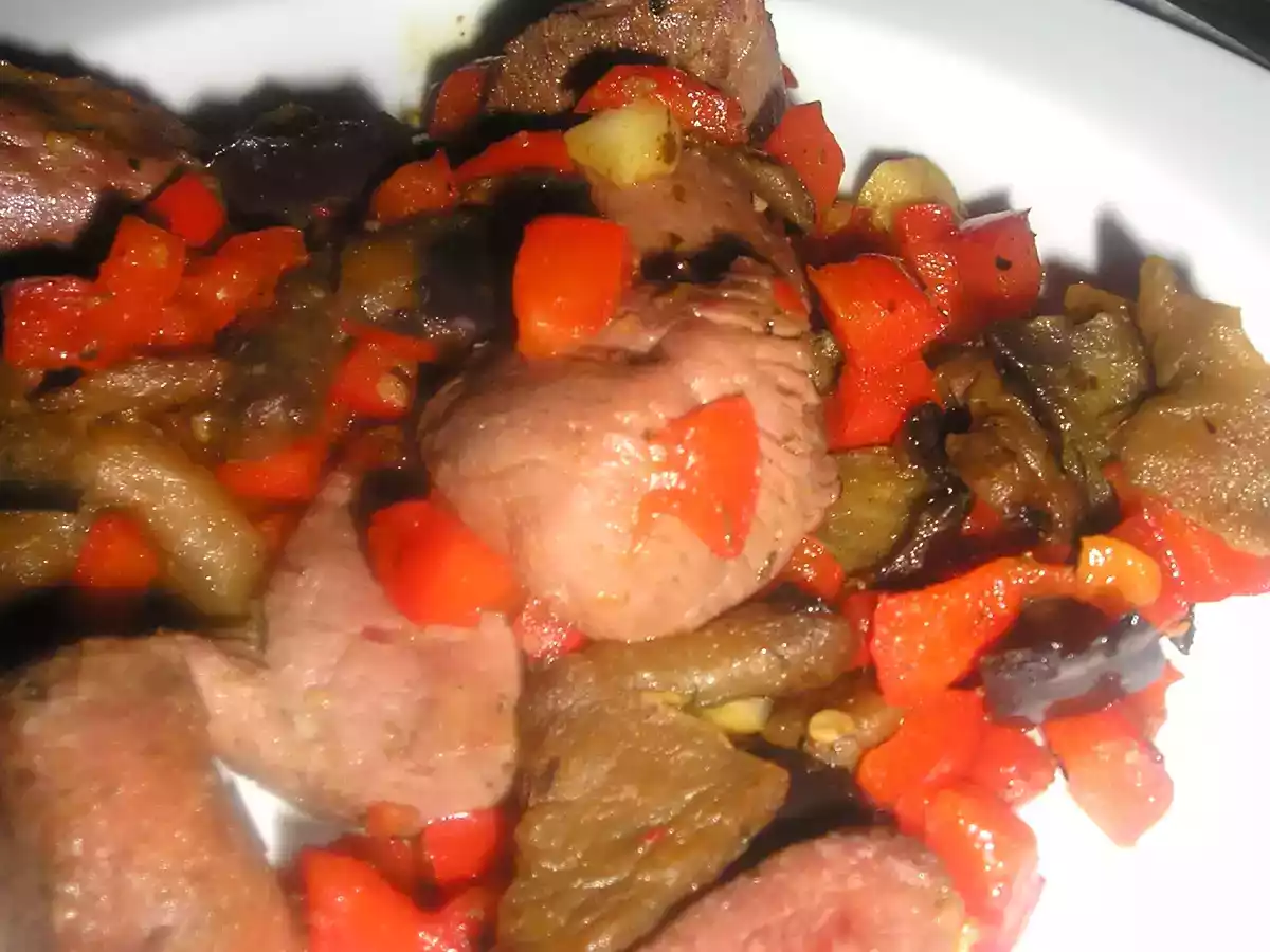 Poelée de magret aux légumes - photo 5