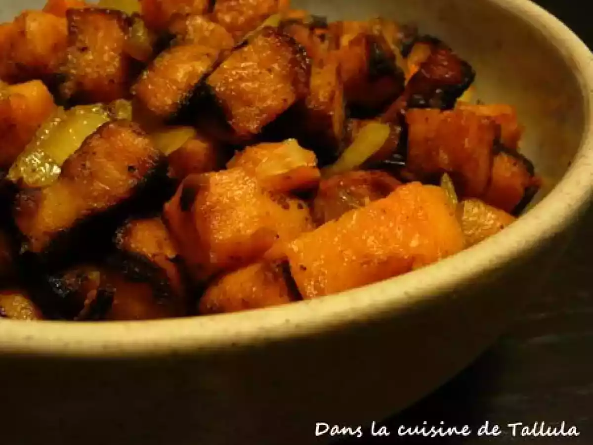 Poêlée de patates douces et amandes effilées au curry - photo 5