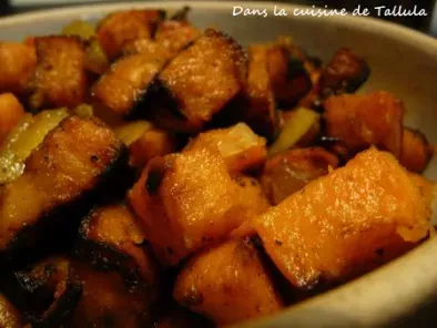 Poêlée de patates douces et amandes effilées au curry, photo 6