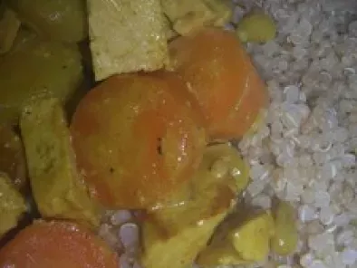 Poêlée de quinoa au tofu