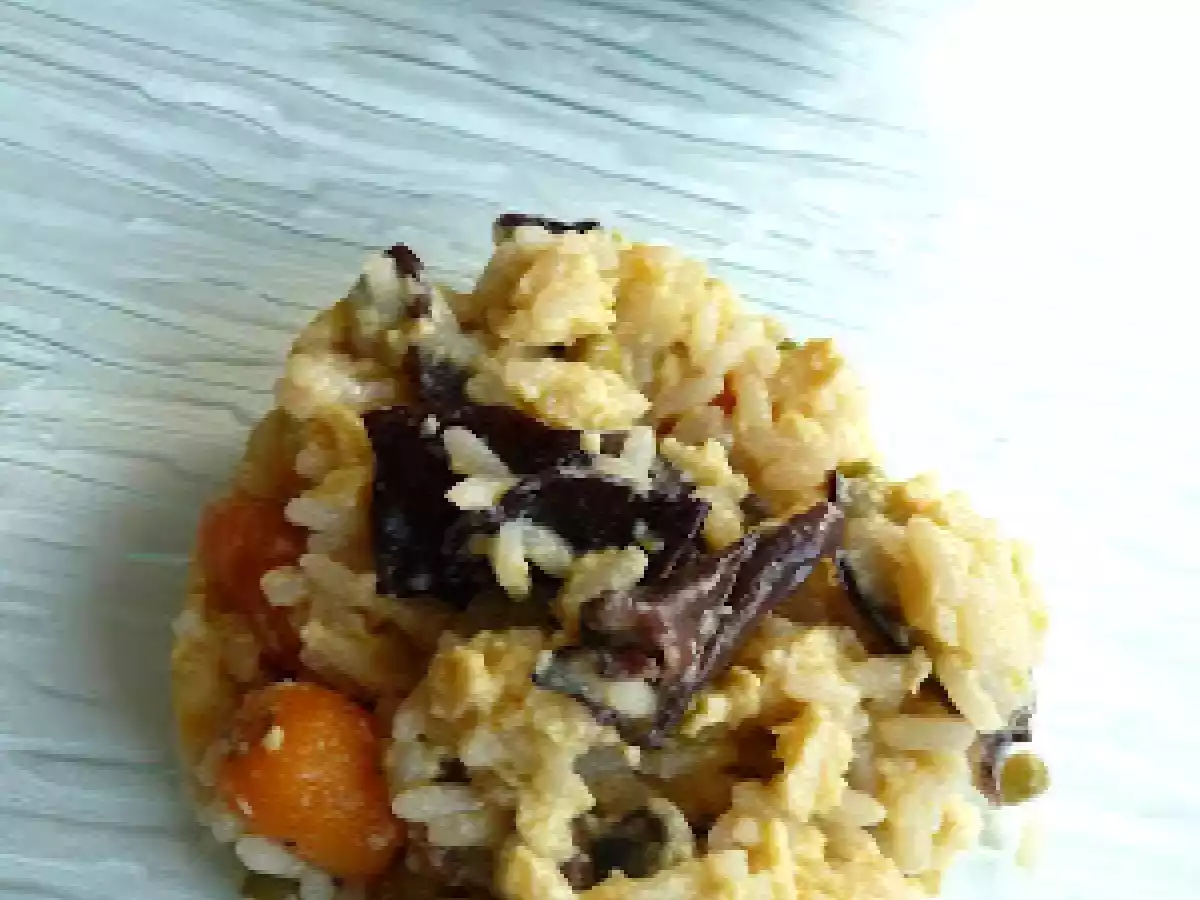 Poêlée de riz franco asiatique